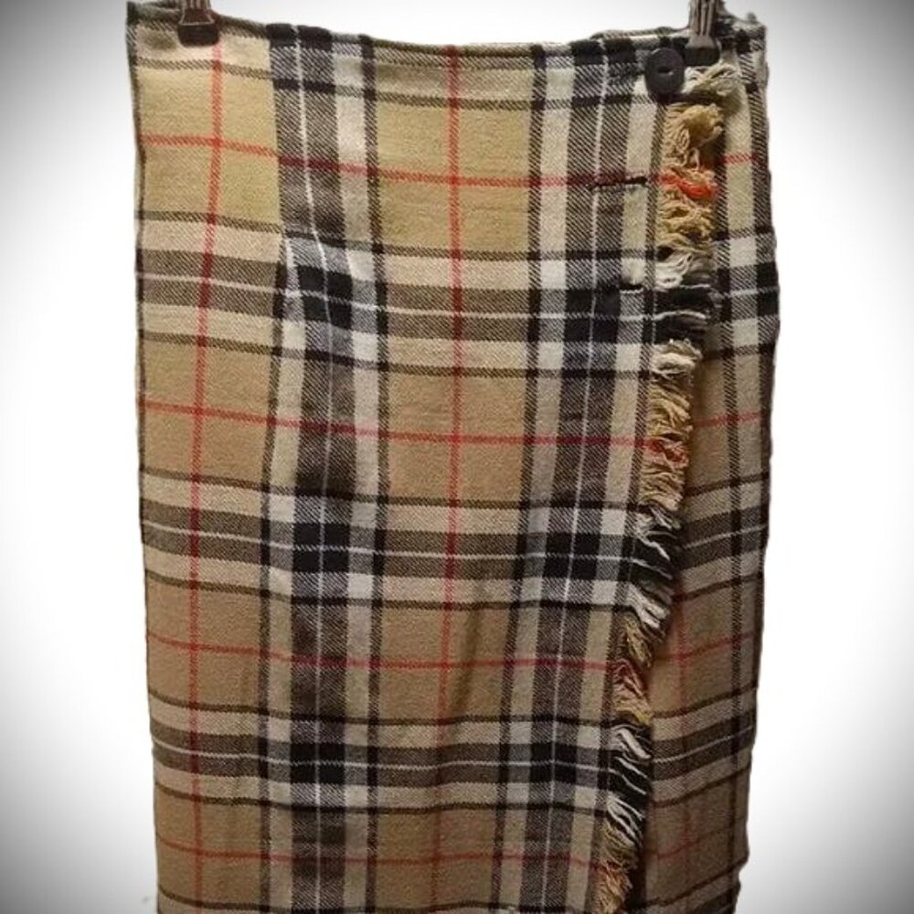 FreeShip Burberry cloth skirt & scarf (bought in London from Atelier leftovers)